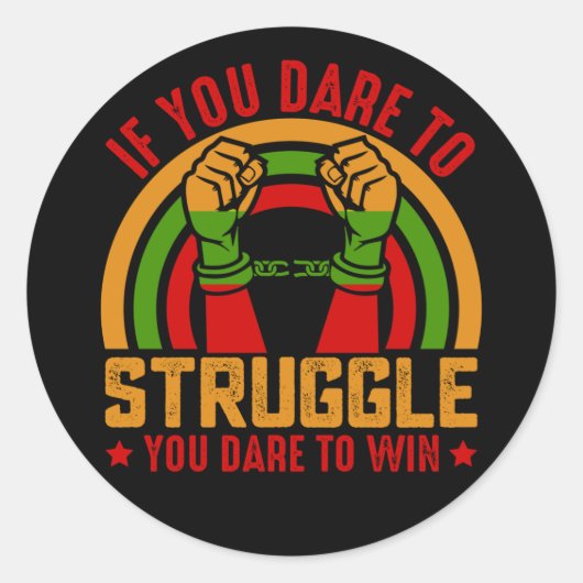 ジュネッもしグ12あなたは勝つためにあえて戦う勇気 ラウンドシール (正面)