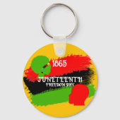 ジュネファーフリーダムデイフラグお祝い1865 キーホルダー (正面)