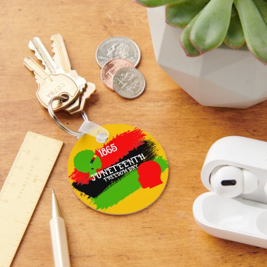 ジュネファーフリーダムデイフラグお祝い1865 キーホルダー (デスク)