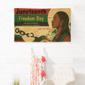 ジュネファーフリーダムデイ解放お祝い 横断幕 (インサイチュ)