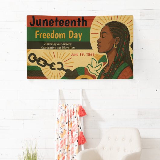 ジュネファーフリーダムデイ解放お祝い 横断幕 (インサイチュ)