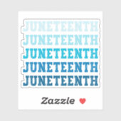 ジュネファーブラックアメリカンアフリカお祝い クール シール (シート)