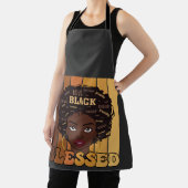 ジュネファーメラニンブラックアフリカンガール エプロン (インサイチュ)