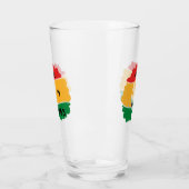 ジュネフグラス – アフロ女性 タンブラーグラス (左)