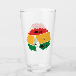 ジュネフグラス – アフロ女性 タンブラーグラス