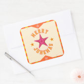 ジュネマメリース熱帯クリスマス スクエアシール (封筒)