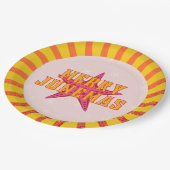 ジュネマメリース熱帯クリスマス ペーパープレート (アングル)