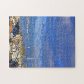 ジュネーブのウォータージェットの全景 ジグソーパズル (横)