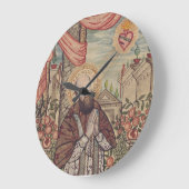 ジュネーブの聖フランシス・デ・セールス司教 ラージ壁時計 (傾斜)