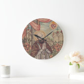 ジュネーブの聖フランシス・デ・セールス司教 ラージ壁時計 (ホーム)