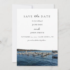 ジュネーブウィスコンシン湖の日付を保存 セーブザデート