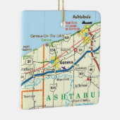 ジュネーブオハイオヴィンテージロードマップ セラミックオーナメント (右)
