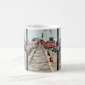 "ジュネーブオン湖通り眺め"のマグ コーヒーマグカップ (中央)