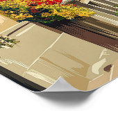 ジュネーブスイスアルプス ポスター (角)