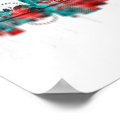 ジュネーブスイススカイライン ポスター (角)