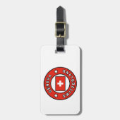 ジュネーブスイス ラゲッジタグ (正面縦)