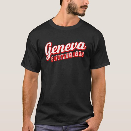 ジュネーブスイス Tシャツ (正面)