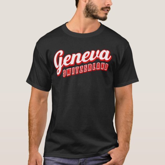 ジュネーブスイス Tシャツ (正面)