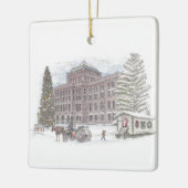 ジュネーブセラミックオーナメントのクリスマスウォーク セラミックオーナメント (左)