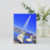 ジュネーブポストカードからこんにちは ポストカード (スタンド正面)