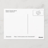 ジュネーブロシアのポストカード正教会 ポストカード (裏面)