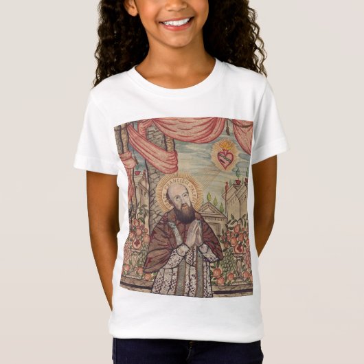 ジュネーブ司教 フランシスコ・デ・サレス Tシャツ (正面)
