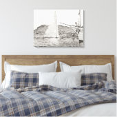 ジュネーブ噴水と喜びの弓2011 キャンバスプリント (インサイチュ (寝室))