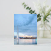 ジュネーブ噴水(スイス) ポストカード (スタンド正面)