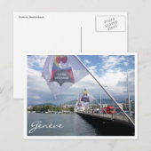 ジュネーブ朝 ポストカード (正面/裏面)