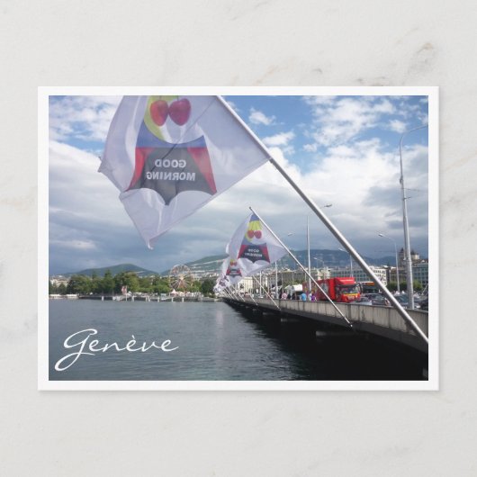 ジュネーブ朝 ポストカード (正面)