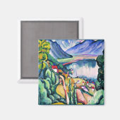 ジュネーブ湖アーティストIlya Mashkov マグネット (正面/裏面)