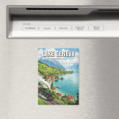 ジュネーブ湖スイストラベル マグネット (インサイチュ (食洗機))