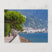 ジュネーブ湖スイスハガキ ポストカード (正面)