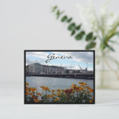 ジュネーブ湖フローラ ポストカード (スタンド正面)