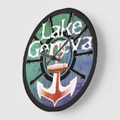 ジュネーブ湖壁時計 ラージ壁時計 (傾斜)