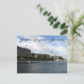 ジュネーブ湖岸 ポストカード (スタンド正面)