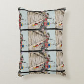 "ジュネーブ湖通り眺め"の枕 アクセントクッション (正面(垂直))