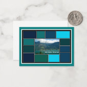 ジュネーブ湖（スイス） ノートカード (正面/裏面インサイチュ)