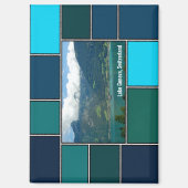 ジュネーブ湖（スイス） マグネット (正面)