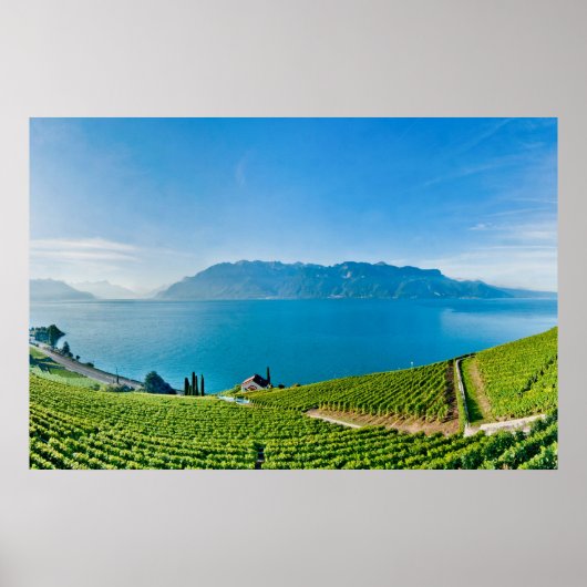 ジュネーブ湖(ラックレマン) 007 ポスター (正面)