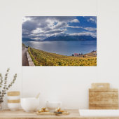 ジュネーブ湖(ラックレマン) 011 ポスター (キッチン)