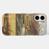 ジュネーブ湖 旅行 Case-Mate iPhoneケース (裏面 (横))
