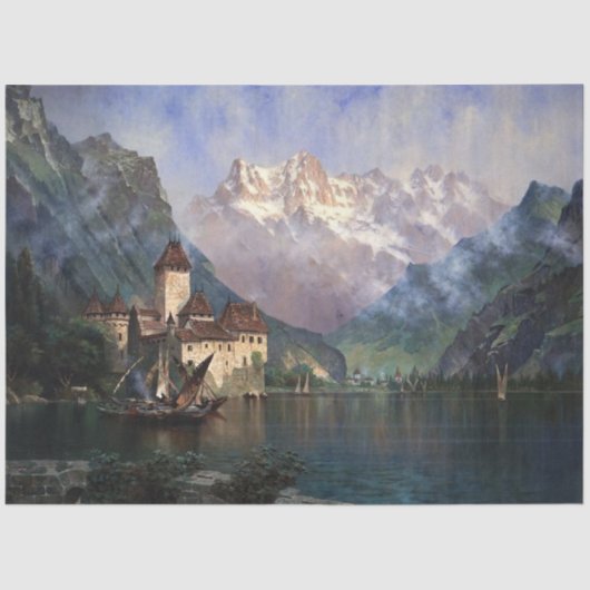 ジュネーブ湖 薄葉紙 (正面)