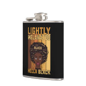 ジュネーブ軽快メラニン化ヘルラブラックメラニン フラスク (左)
