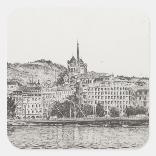 ジュネーブ2011市 スクエアシール (正面)