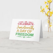 ジュネーブ、アフリカ系アメリカ人の自由。 カード (黄色い花)