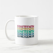 ジュネーブ、アフリカ系アメリカ人の自由。 コーヒーマグカップ (左)