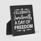 ジュネーブ、アフリカ系アメリカ人の自由。 フォトプラーク (正面)