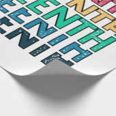 ジュネーブ、アフリカ系アメリカ人の自由。 ラッピングペーパー (角)