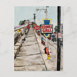 「ジュネーブ・オン・ザ・レイク通り・ビュー」はがき ポストカード